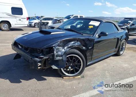 2001 Ford Mustang Gt z USA, uszkodzony, nr VIN 1FAFP45XX1F238901